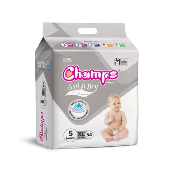 Dry Baby Diaper Pants- XL (54 Pieces)-1